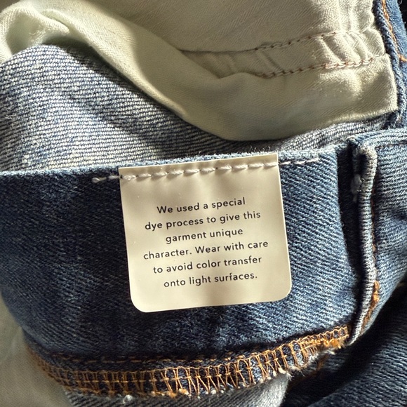 DL1961 Classic Blue Denim Shorts - Picture 5 of 9